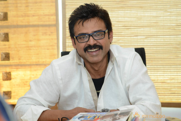 Venkatesh At SVSC Movie Success Meet  