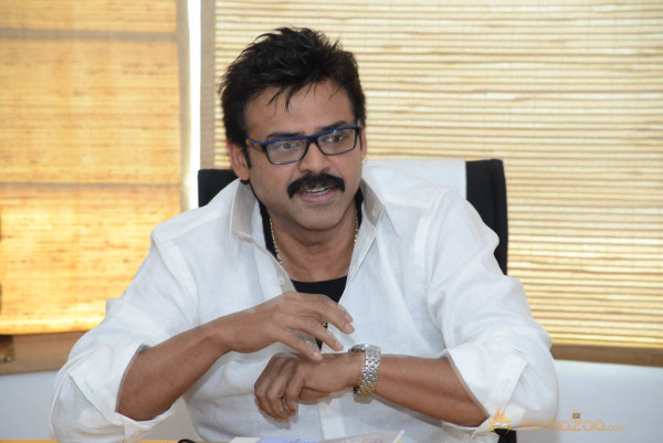 Venkatesh At SVSC Movie Success Meet  