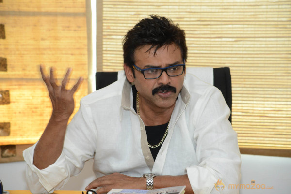 Venkatesh At SVSC Movie Success Meet  