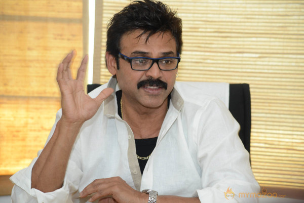 Venkatesh At SVSC Movie Success Meet  