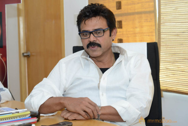 Venkatesh At SVSC Movie Success Meet  