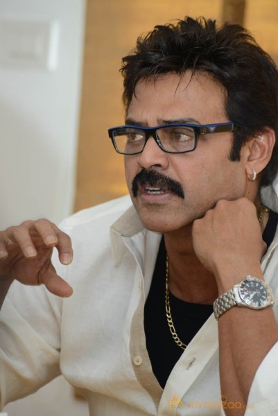 Venkatesh At SVSC Movie Success Meet  