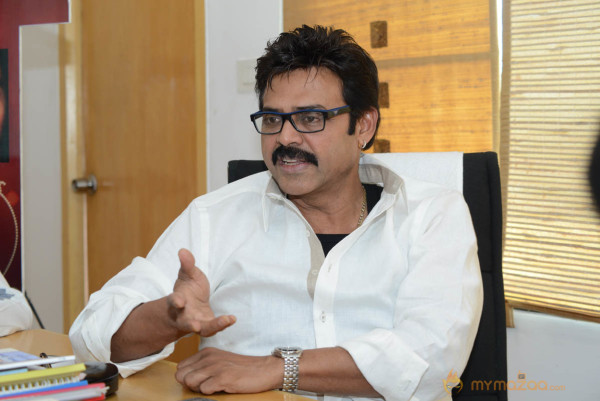 Venkatesh At SVSC Movie Success Meet  