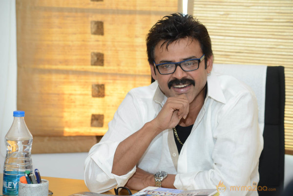 Venkatesh At SVSC Movie Success Meet  