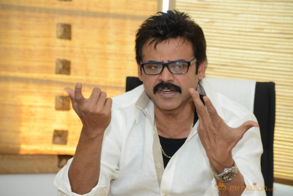 Venkatesh At SVSC Movie Success Meet  