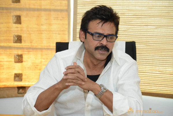 Venkatesh At SVSC Movie Success Meet  