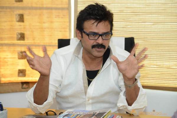 Venkatesh At SVSC Movie Success Meet  