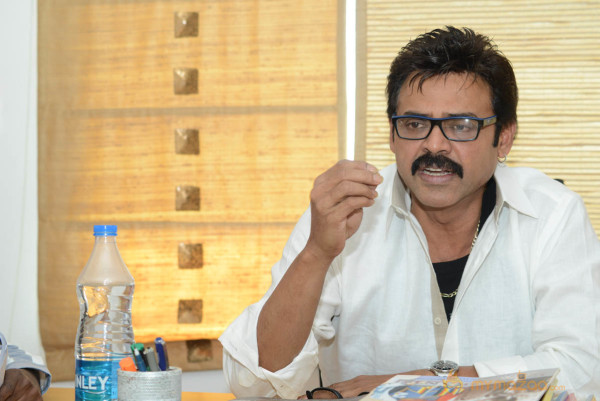 Venkatesh At SVSC Movie Success Meet  