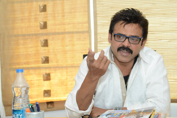 Venkatesh At SVSC Movie Success Meet  