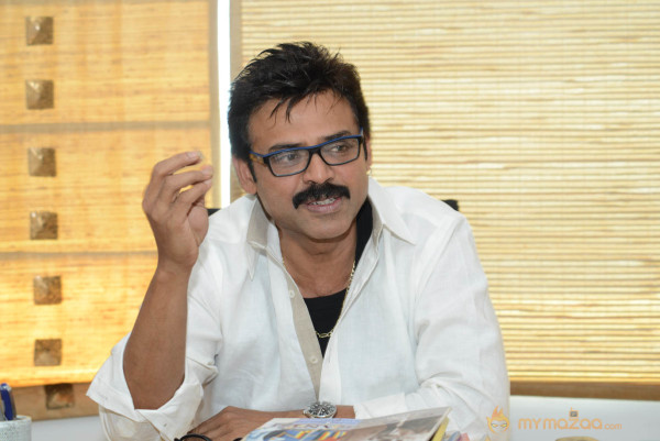 Venkatesh At SVSC Movie Success Meet  