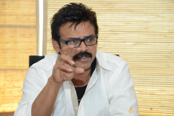 Venkatesh At SVSC Movie Success Meet  