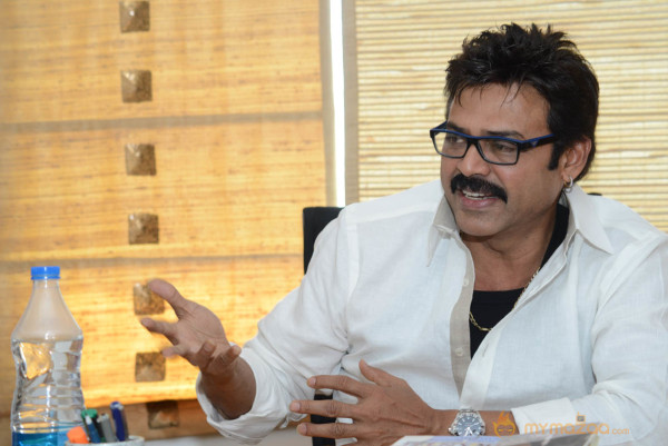 Venkatesh At SVSC Movie Success Meet  