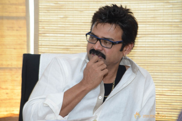 Venkatesh At SVSC Movie Success Meet  