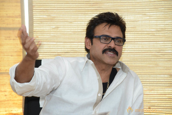 Venkatesh At SVSC Movie Success Meet  