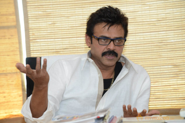 Venkatesh At SVSC Movie Success Meet  