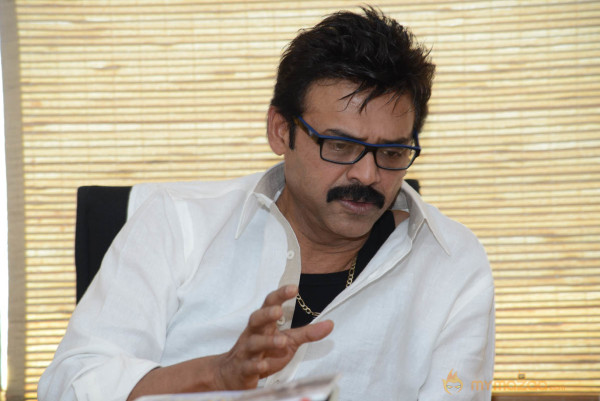 Venkatesh At SVSC Movie Success Meet  