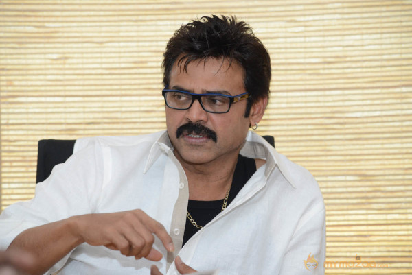 Venkatesh At SVSC Movie Success Meet  