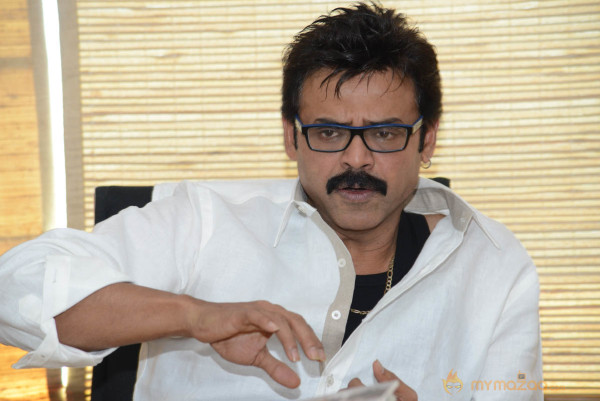 Venkatesh At SVSC Movie Success Meet  