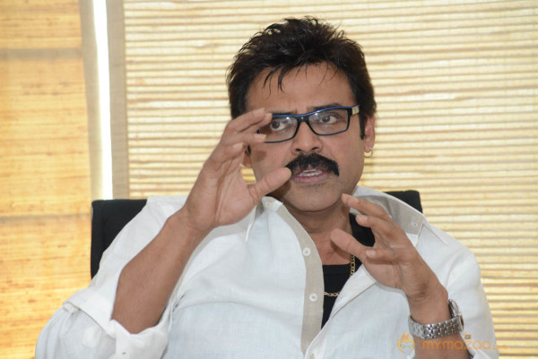 Venkatesh At SVSC Movie Success Meet  