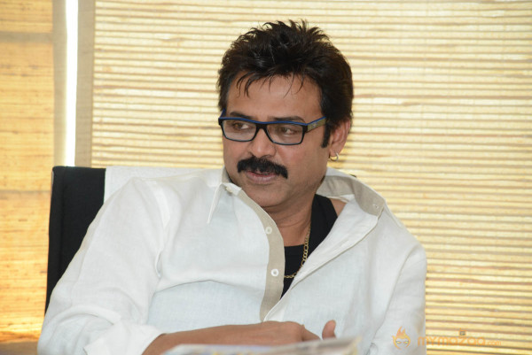 Venkatesh At SVSC Movie Success Meet  