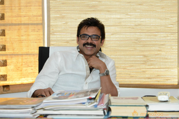 Venkatesh At SVSC Movie Success Meet  