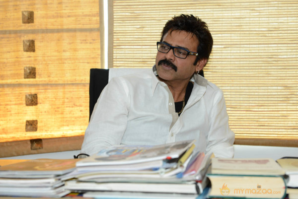 Venkatesh At SVSC Movie Success Meet  