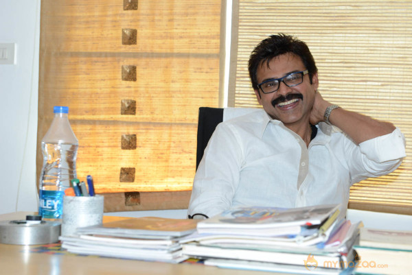 Venkatesh At SVSC Movie Success Meet  