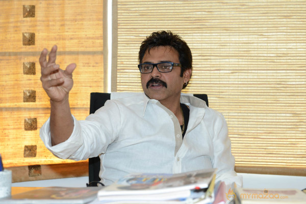 Venkatesh At SVSC Movie Success Meet  