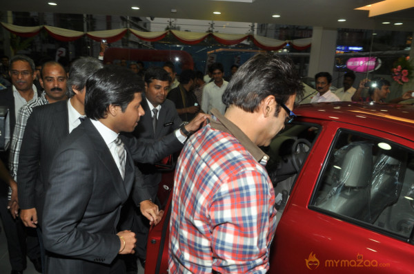 Venkatesh Launch Lakshmi Nissan Show Room 