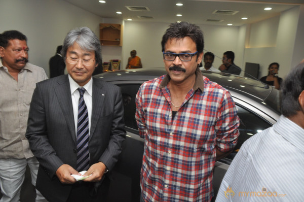 Venkatesh Launch Lakshmi Nissan Show Room 