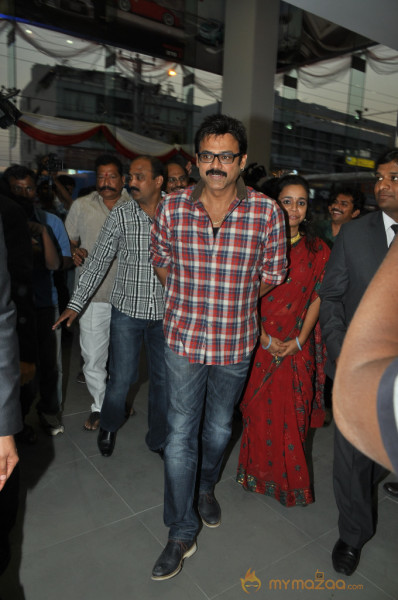 Venkatesh Launch Lakshmi Nissan Show Room 