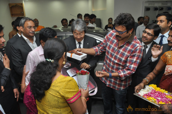 Venkatesh Launch Lakshmi Nissan Show Room 