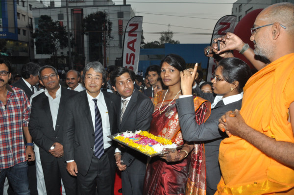 Venkatesh Launch Lakshmi Nissan Show Room 