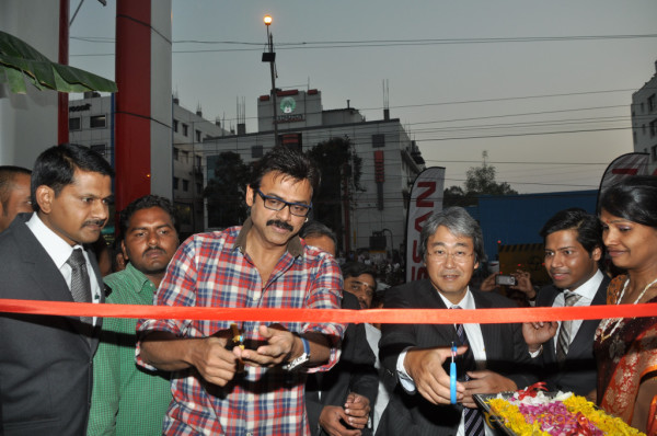 Venkatesh Launch Lakshmi Nissan Show Room 