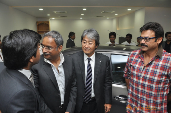 Venkatesh Launch Lakshmi Nissan Show Room 