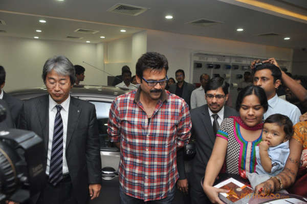 Venkatesh Launch Lakshmi Nissan Show Room 