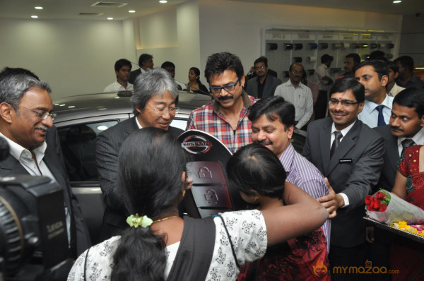 Venkatesh Launch Lakshmi Nissan Show Room 