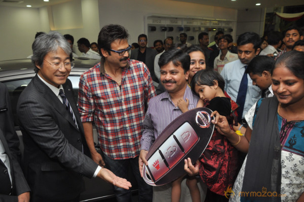 Venkatesh Launch Lakshmi Nissan Show Room 