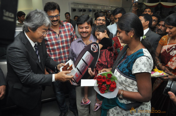 Venkatesh Launch Lakshmi Nissan Show Room 