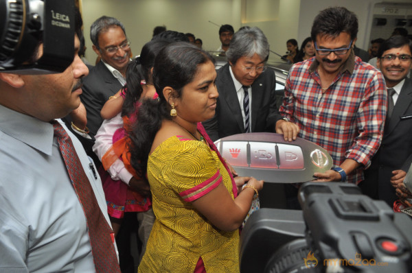 Venkatesh Launch Lakshmi Nissan Show Room 