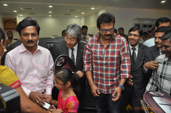 Venkatesh Launch Lakshmi Nissan Show Room 