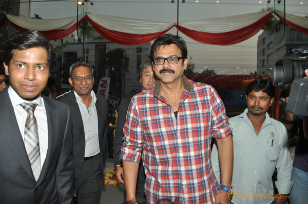 Venkatesh Launch Lakshmi Nissan Show Room 