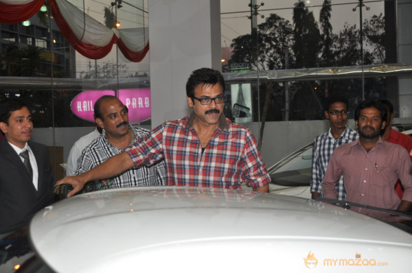 Venkatesh Launch Lakshmi Nissan Show Room 