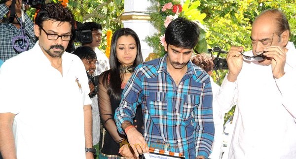 Venkatesh and Trisha New Movie Launch Gallery