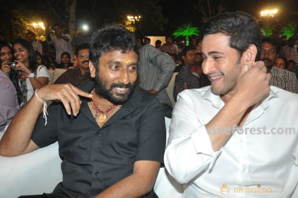 Venky Son & Mahesh Son At SVSC Audio Function