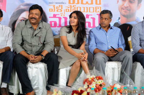 Yeto Vellipoyindi Manasu Movie Success Meet Photos