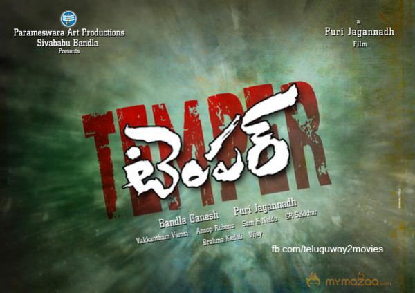 NTR Temper Movie First Look Wallpapers 