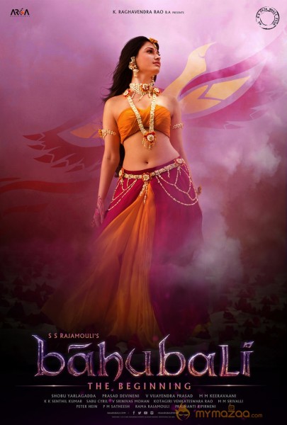 Tamanna First Look Posters in Baahubali  