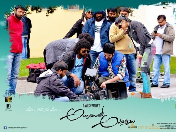 Abbaitho Ammai Movie Working Stills