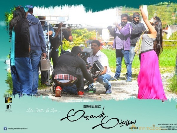 Abbaitho Ammai Movie Working Stills